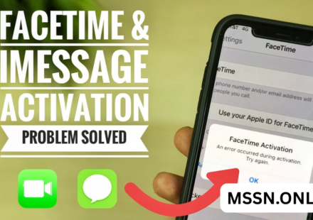 facetime activation unsuccessful
