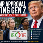 trump approval rating gen z