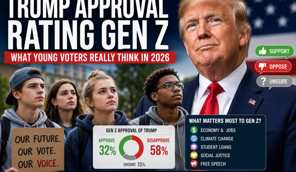trump approval rating gen z