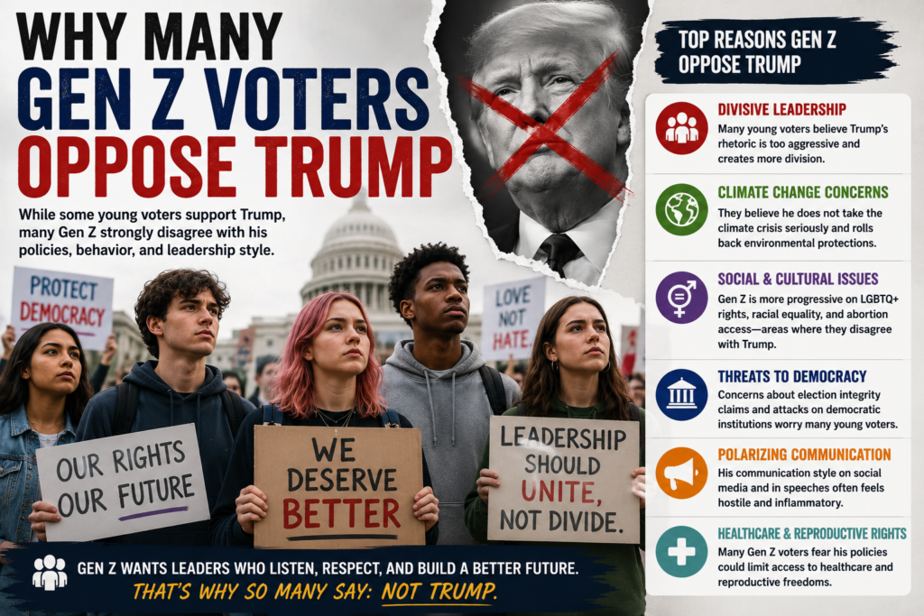 trump approval rating gen z